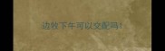 边牧下午可以交配吗