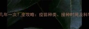 狗狗疫苗打几年一次全攻略疫苗种类接种时间及科学养护指南