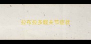 拉布拉多髋关节症状