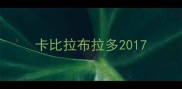卡比拉布拉多2017