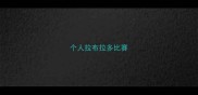 个人拉布拉多比赛