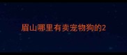 眉山哪里有卖宠物狗的