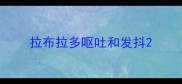 拉布拉多呕吐和发抖