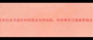 专业拉布拉多犬成年时间表及饲养指南科学喂养与健康管理全攻略