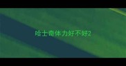 哈士奇体力好不好