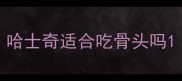 哈士奇适合吃骨头吗