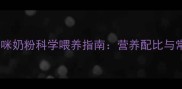 两个月大猫咪奶粉科学喂养指南营养配比与常见误区全