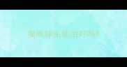 猫咪球虫能治好吗